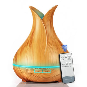 400ml Ultrasonic Essential Oil Diffuser with Wood Grain