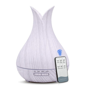 400ml Ultrasonic Essential Oil Diffuser with Wood Grain