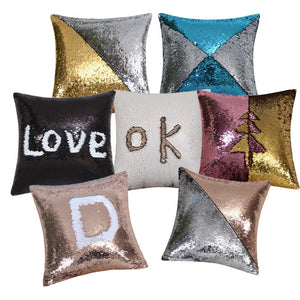 Magic Mermaid Reversible Sequin Cushion Covers