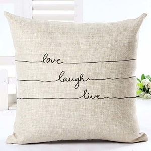 Letter Love Cushion Covers