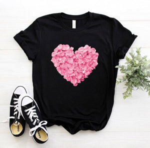 Heart Print T-Shirt