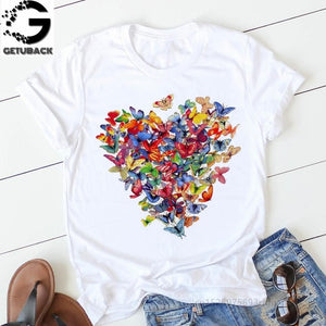 Heart Print T-Shirt