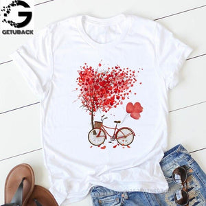 Heart Print T-Shirt