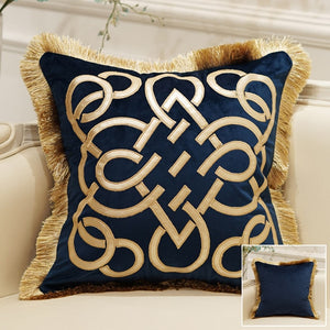 Luxury Velvet Embroidered Cushion Covers