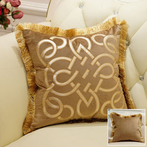 Luxury Velvet Embroidered Cushion Covers