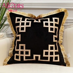 Luxury Velvet Embroidered Cushion Covers