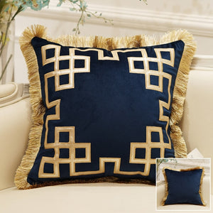 Luxury Velvet Embroidered Cushion Covers