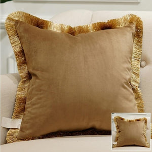 Luxury Velvet Embroidered Cushion Covers