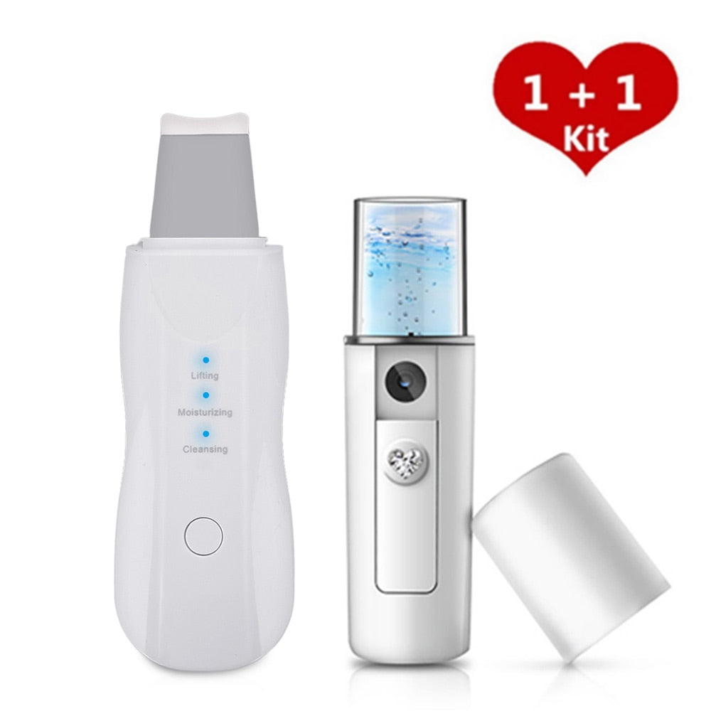 Vibrate Ultrasonic Deep Face Cleaning Toolkit