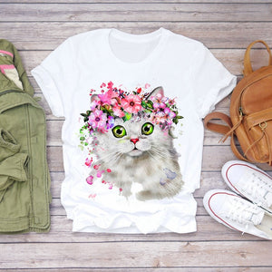 Trendy Print T-shirt