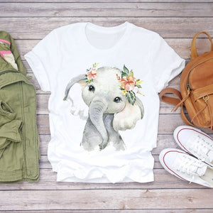 Trendy Print T-shirt