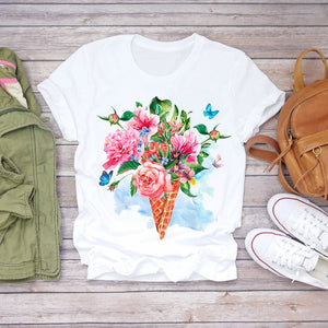 Trendy Print T-shirt