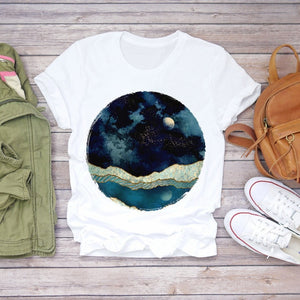 Trendy Print T-shirt