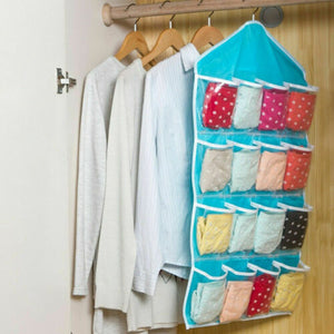 16 Pocket Underwear Hanging Organizer