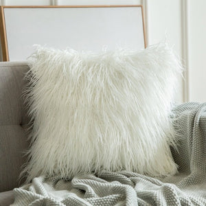 Soft Fur Plush Cushion Covers