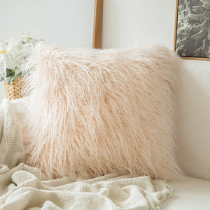 Soft Fur Plush Cushion Covers