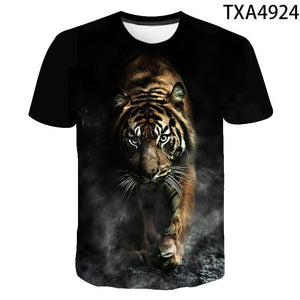 Tiger 3D Print T-Shirt