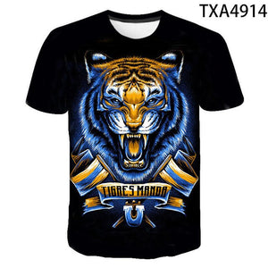 Tiger 3D Print T-Shirt