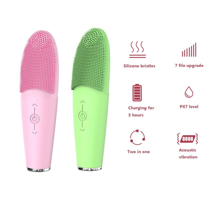 Ultrasonic Vibration Face Cleansing Brush