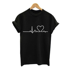 Love Print T-Shirt For Her