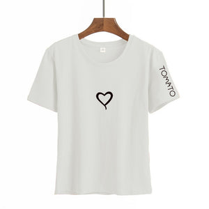 Love Print T-Shirt For Her