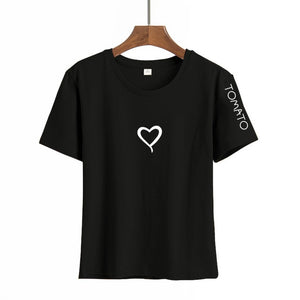 Love Print T-Shirt For Her