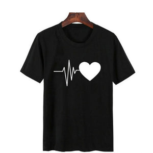 Love Print T-Shirt For Her