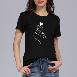 Love Print T-Shirt For Her