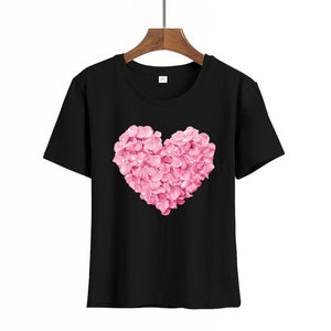 Love Print T-Shirt For Her