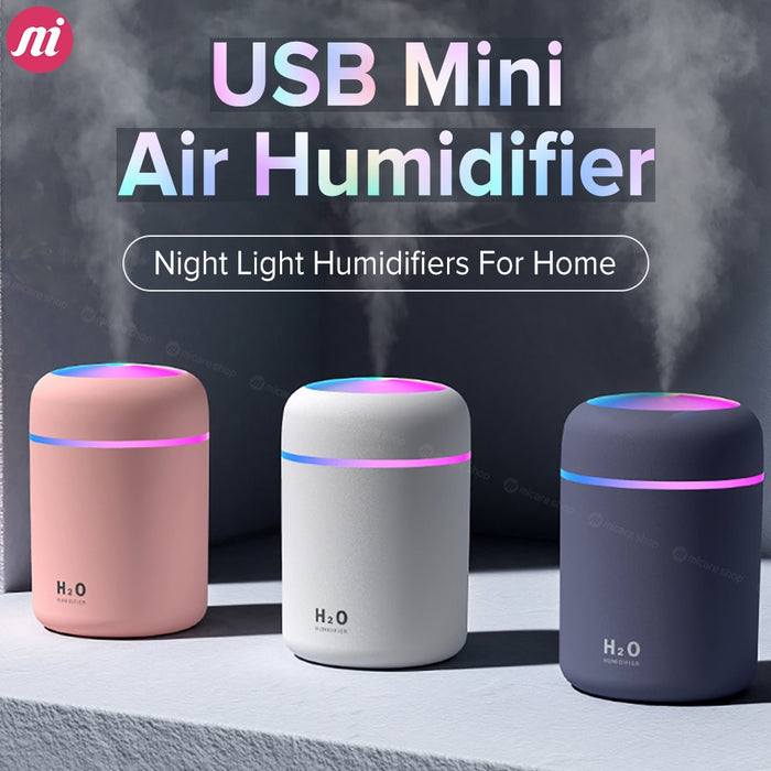 USB Mini Air Humidifier Portable 300ML