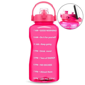 BuildLife 2L 3.8L Tritan Gallon Water Bottle