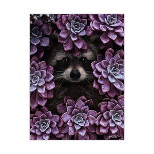 Flowers/Animal Abstract Canvas