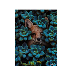 Abstract Animals Wall Art Canvas Painting