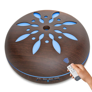 New Design Remote Control Aroma Diffuser with 7 Color Changing LED Light