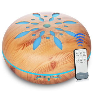 New Design Remote Control Aroma Diffuser with 7 Color Changing LED Light